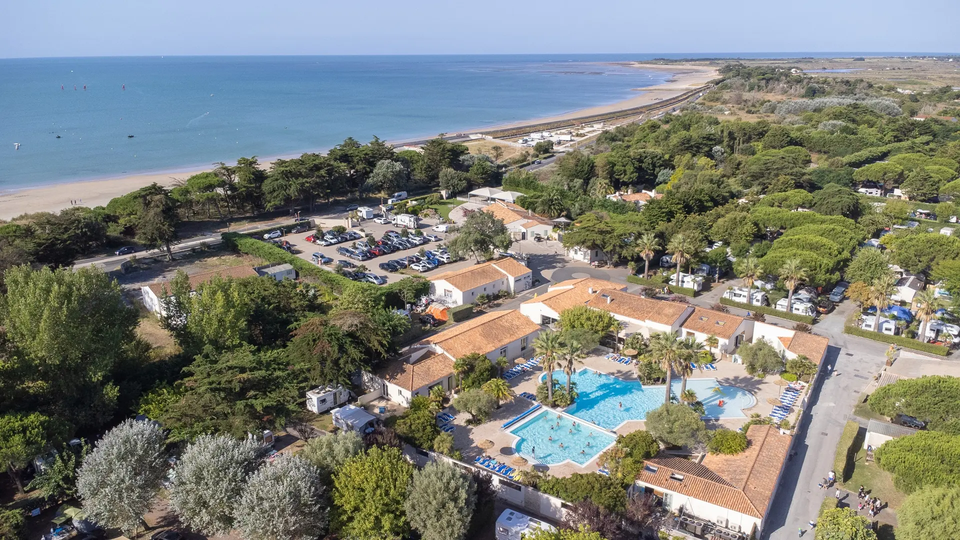 Vista aérea del camping 1