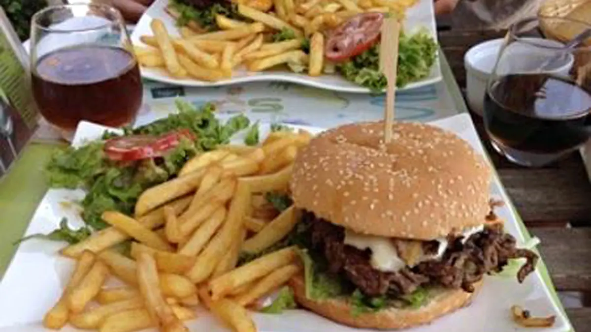 Hamburger - Frites