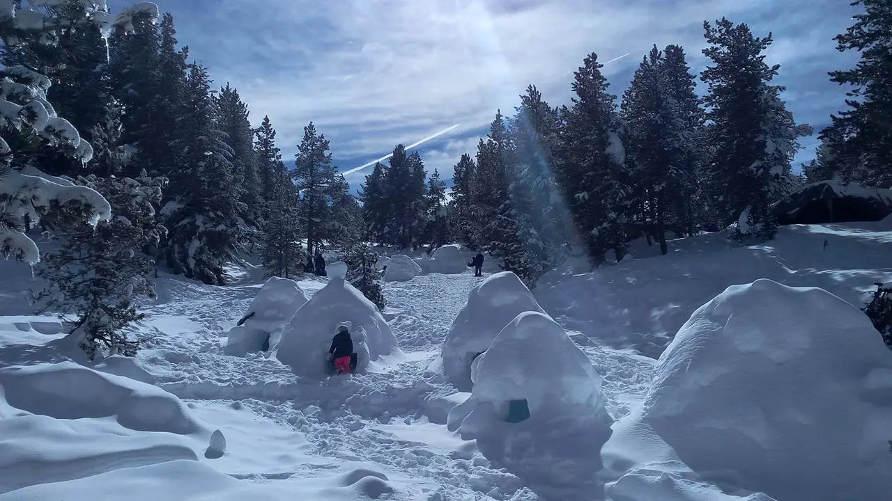 Village d'igloo