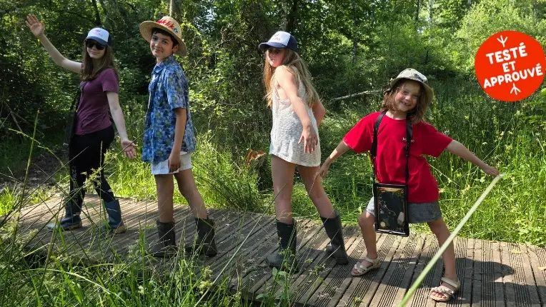 parcours aventure lande tourbeuse