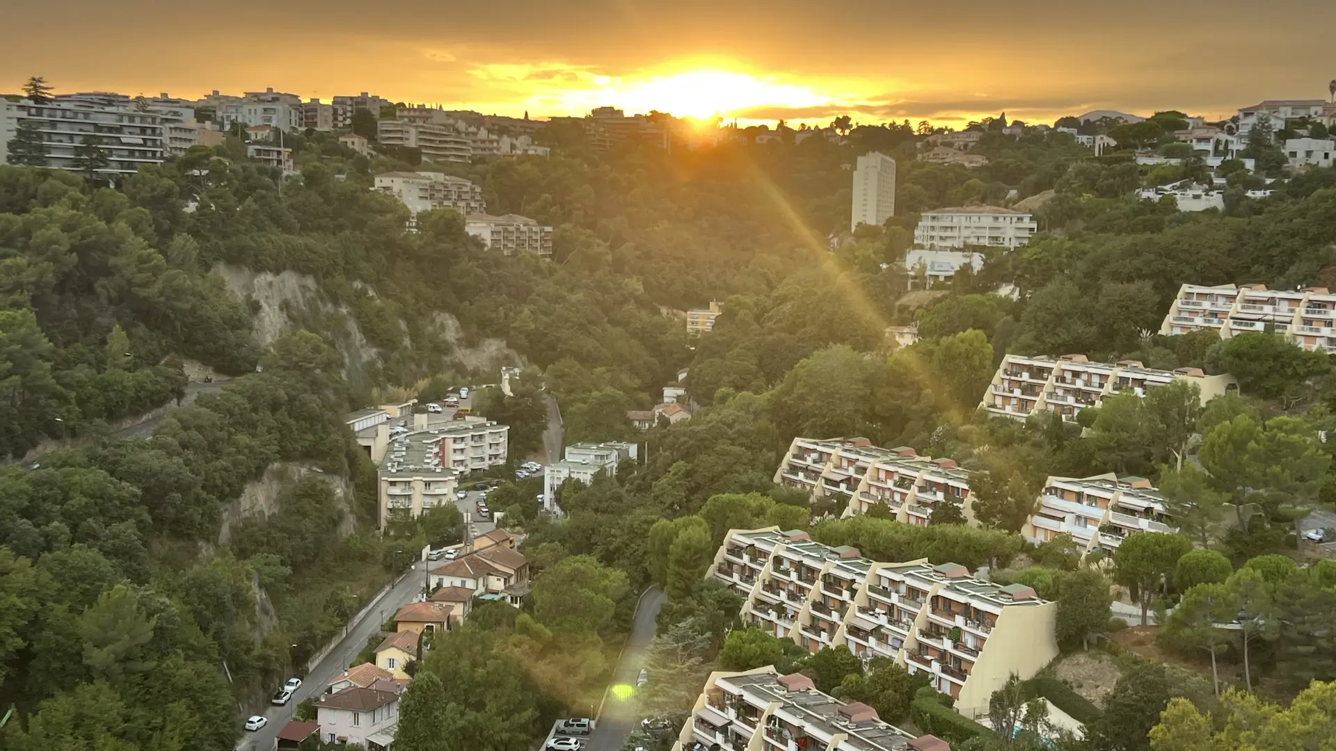 Vue panoramique terrasse Ouest