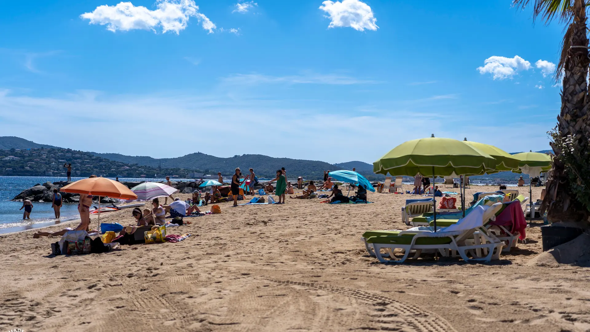 Plage de Guerrevieille Grimaud