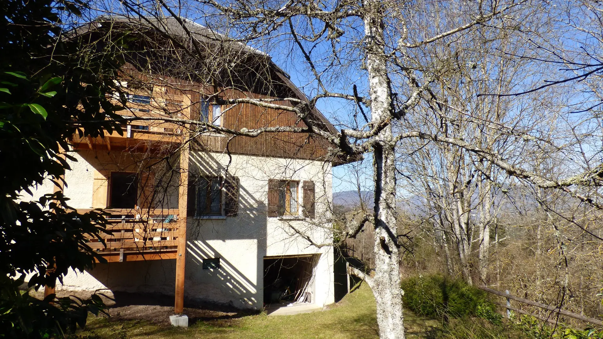 Vue de la maison