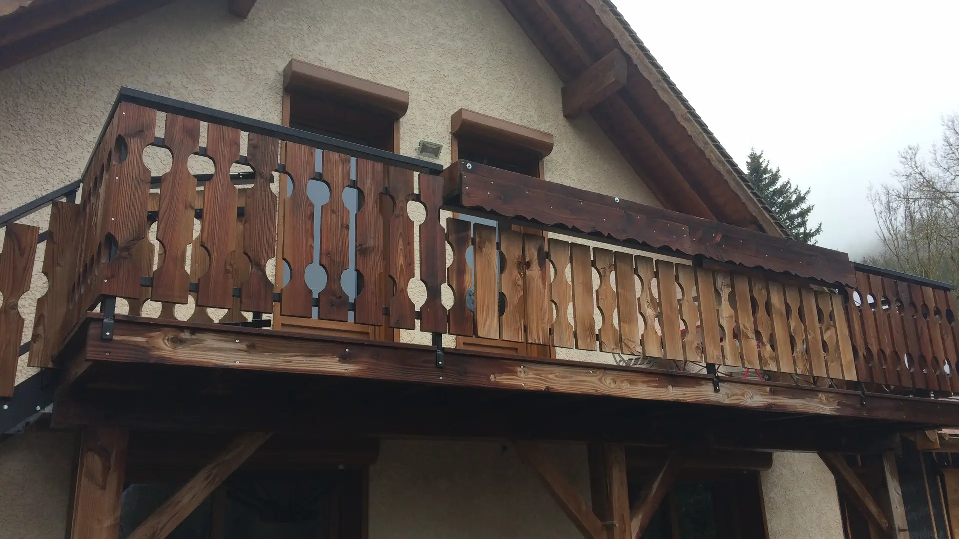 balcon en façade