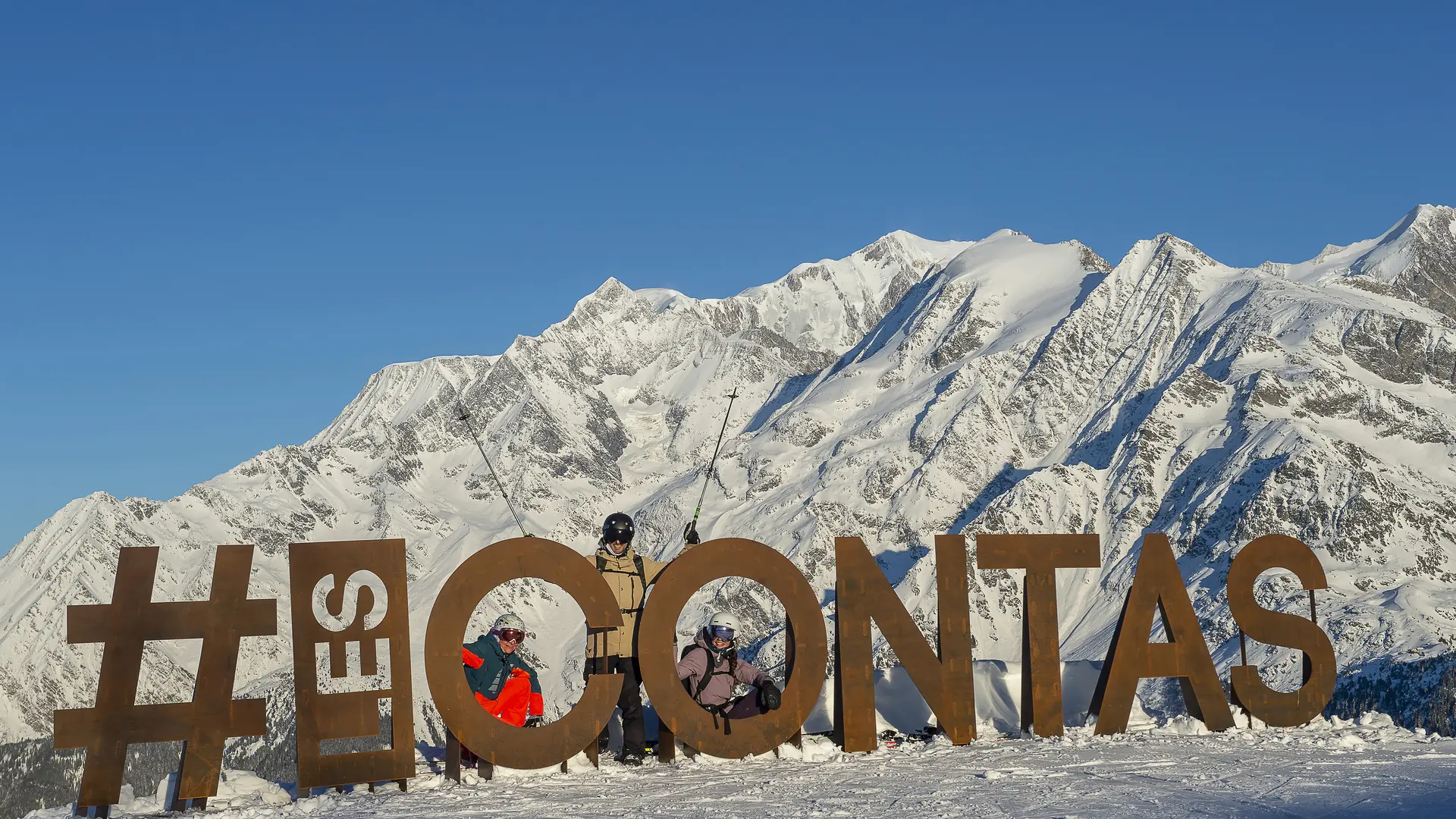 Le spot photo face au Mont-Blanc !