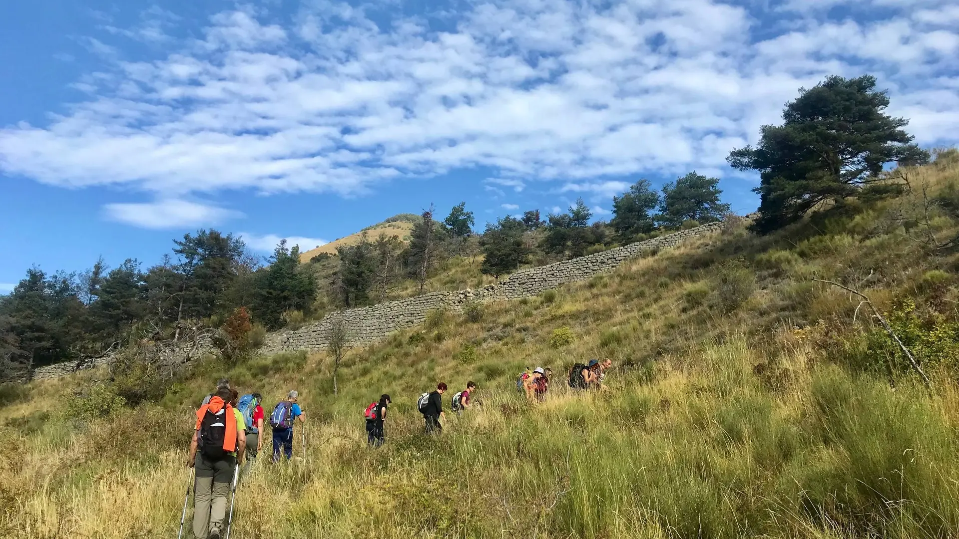 Durant l'ascension...