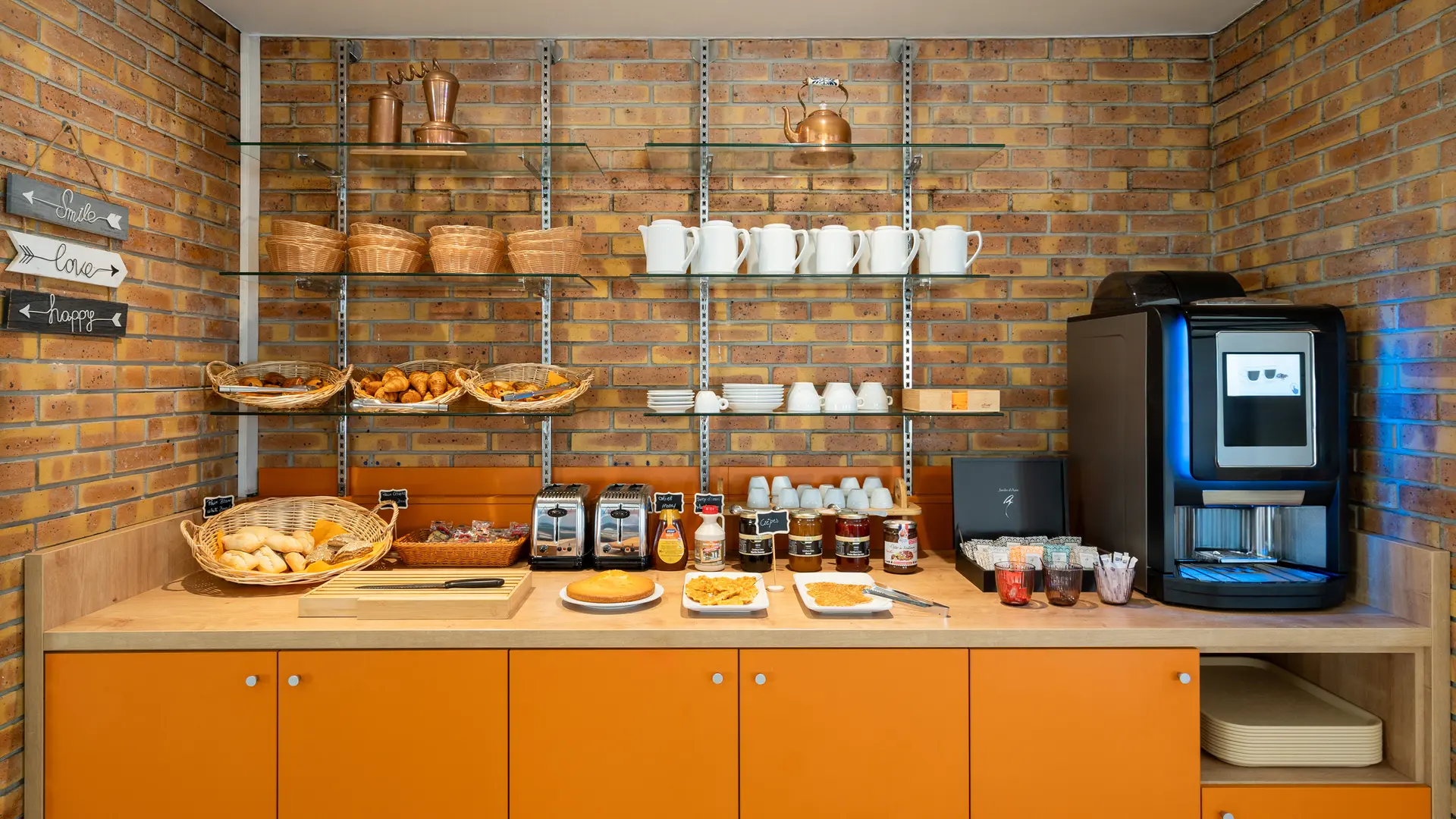 Petit-déjeuner de l'hôtel Belvédère Cannes Mougins