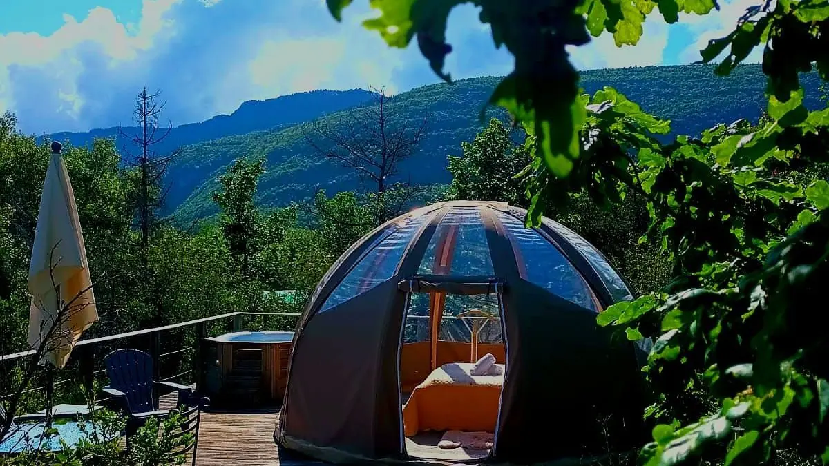 bulle à ossature bois