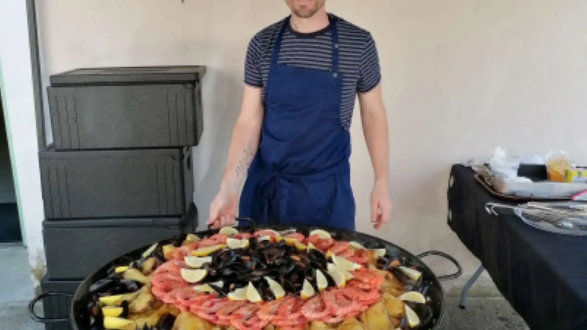 Paella à domicile