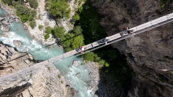 La Passerelle sur la Durance