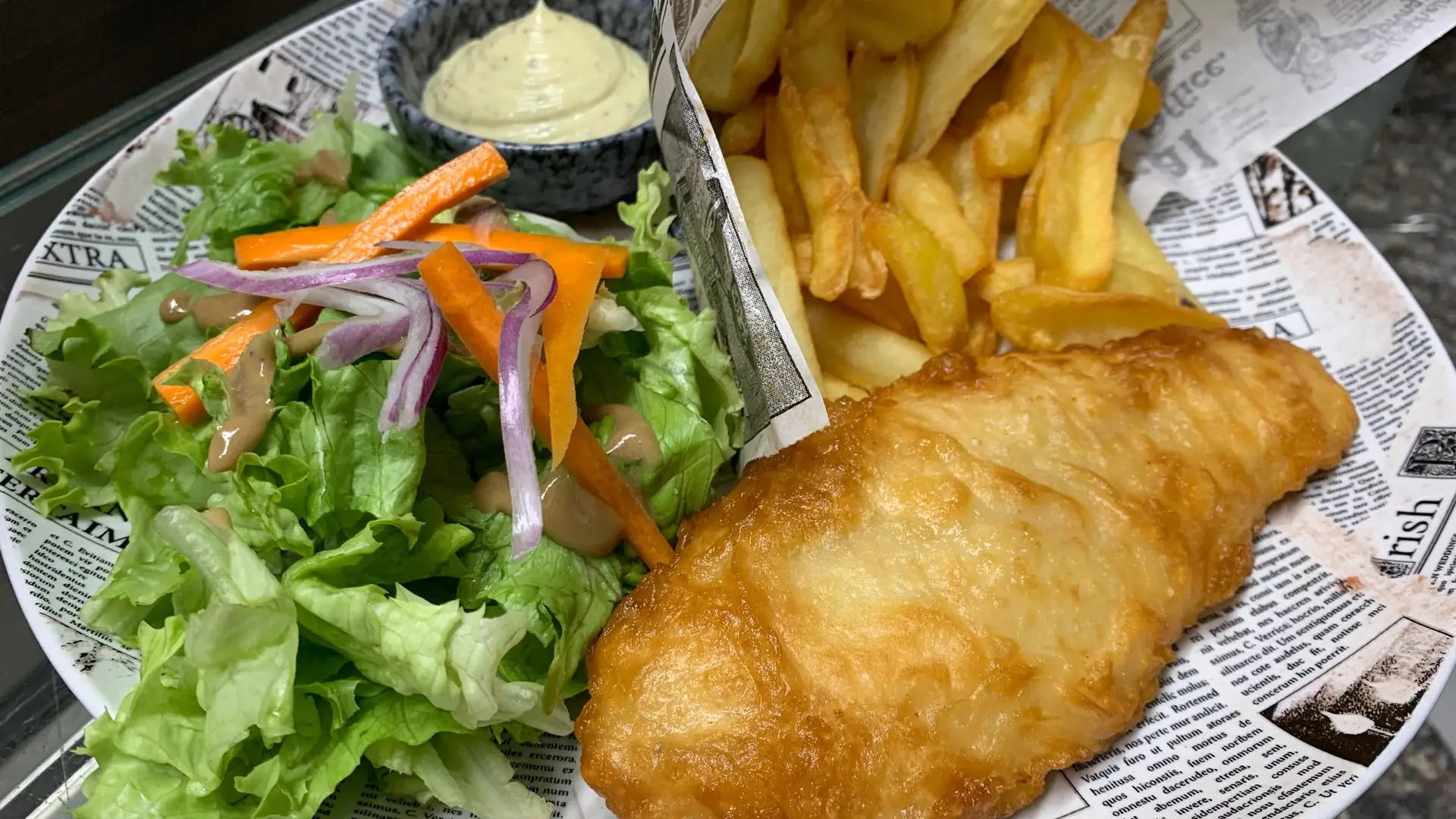 FISH AND CHIPS