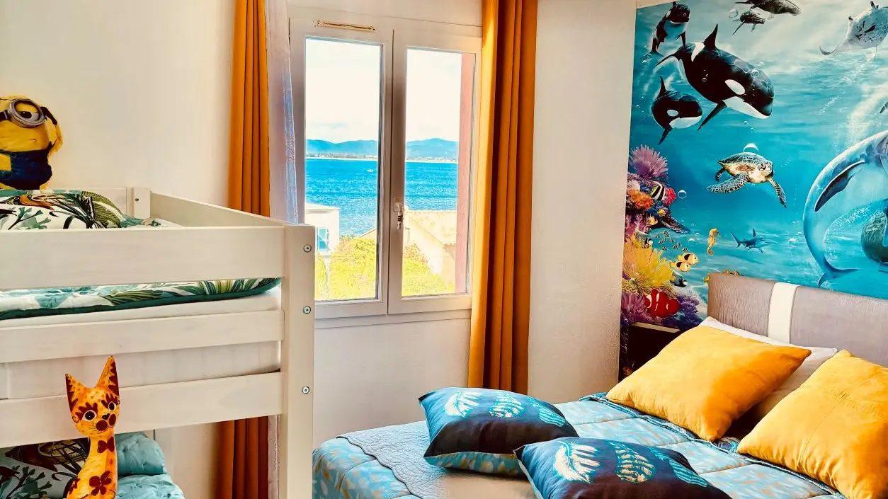 Ch. floor, bed 160 can be separated, mattress 5* hotel and bunk beds 90x190é