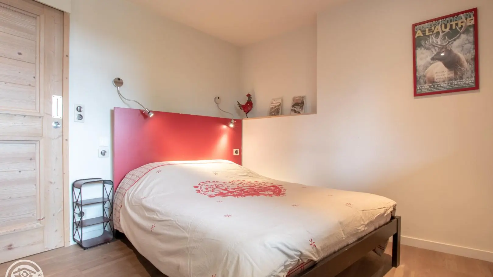 Chambre au premier niveau accessible pour personne handicapée