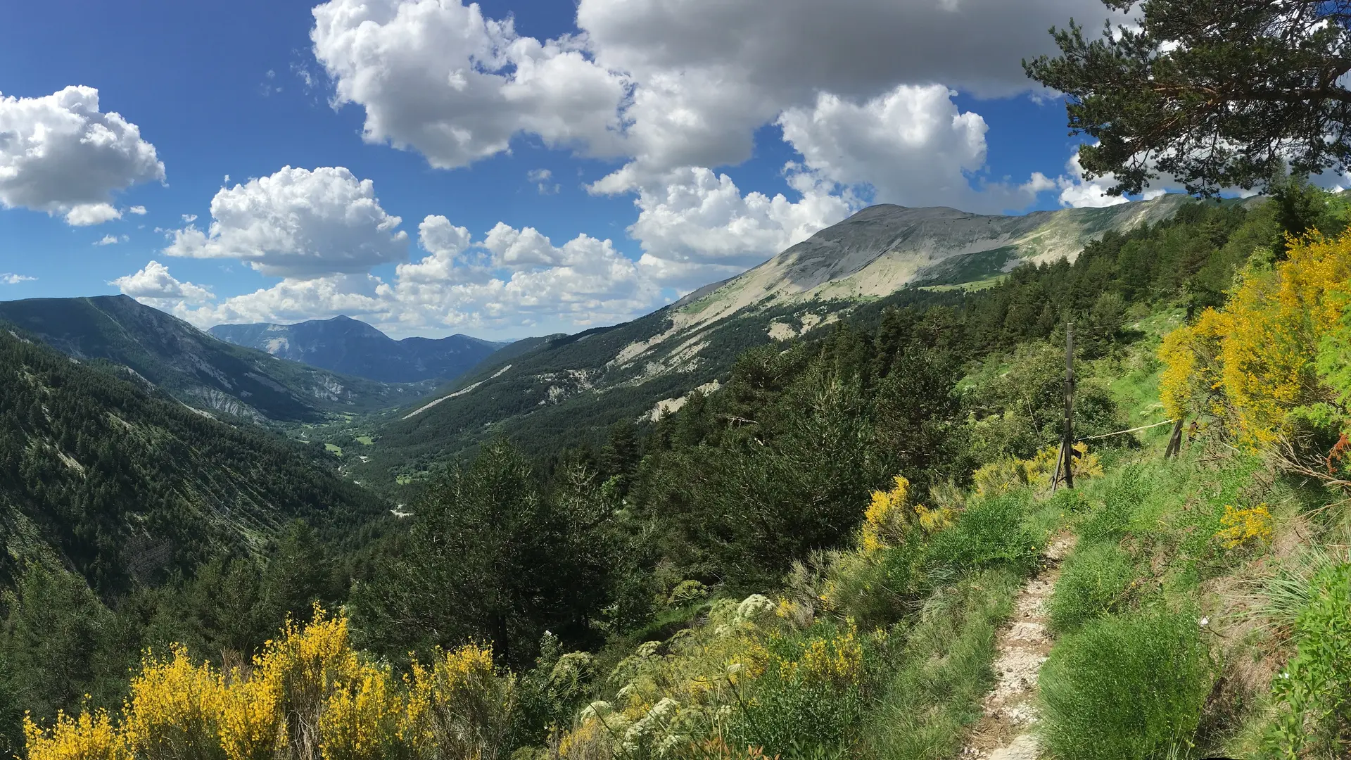 Vue sur la Valette depuis Boules