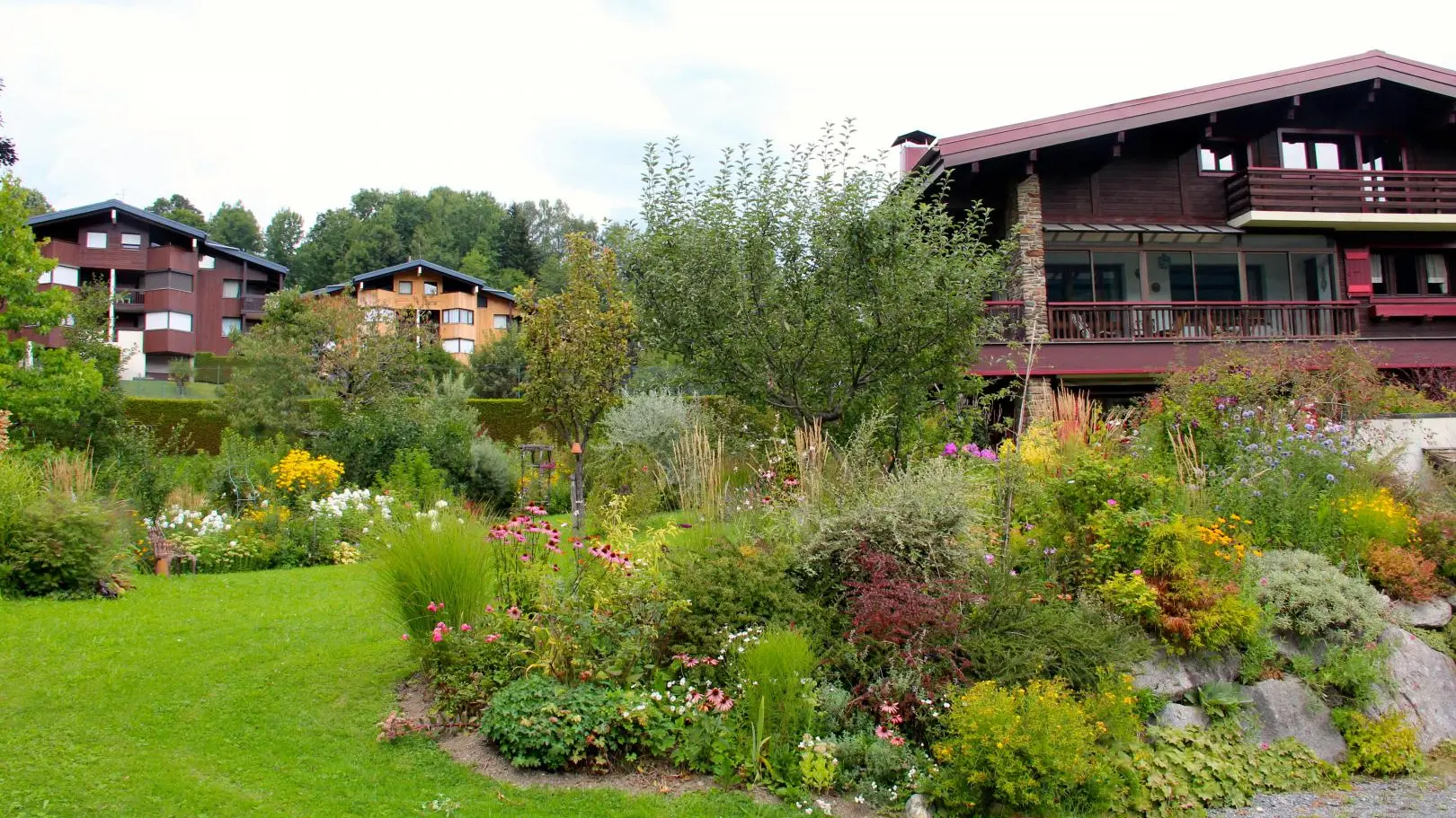 Le chalet en été