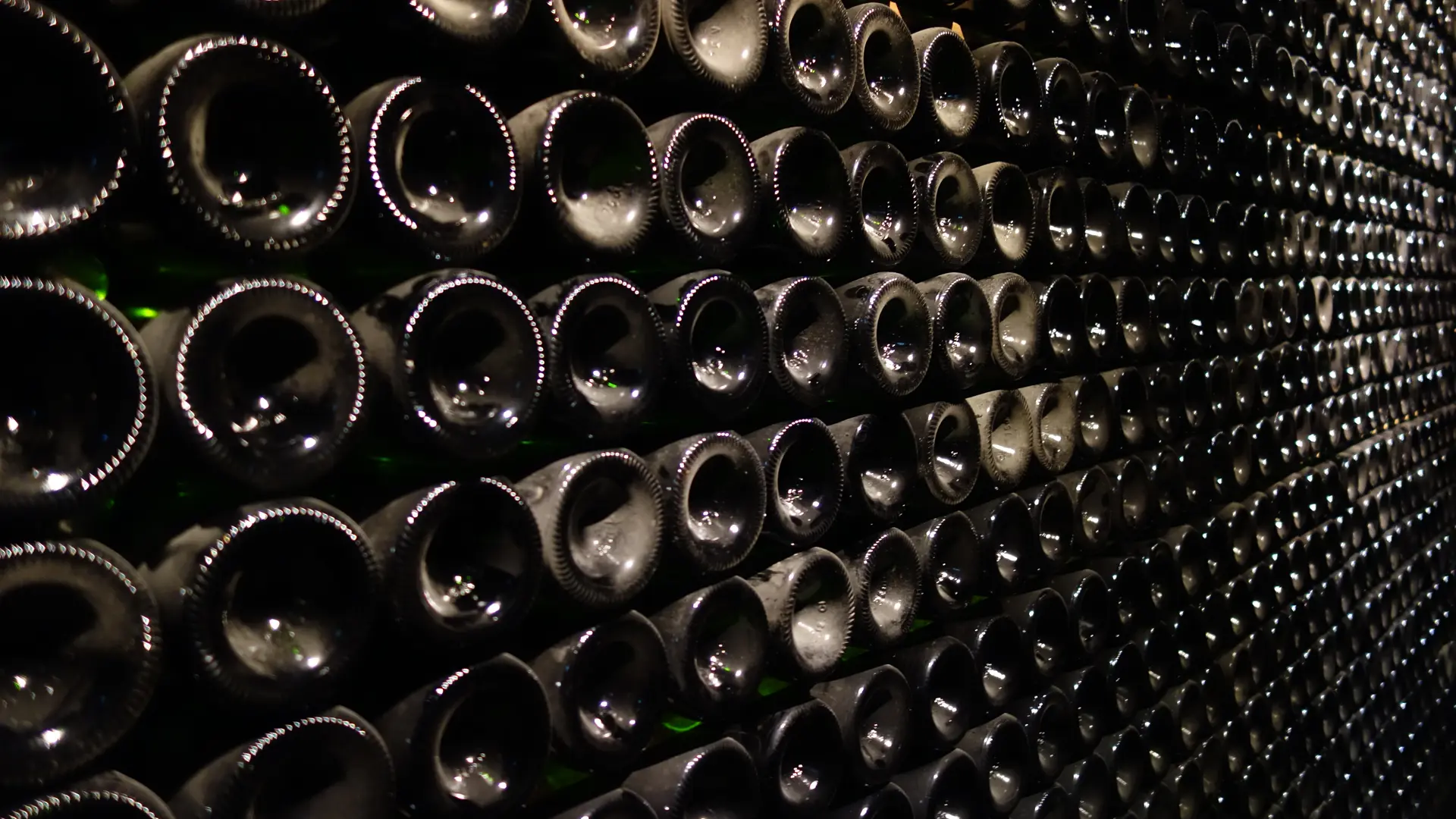 Mur de bouteilles