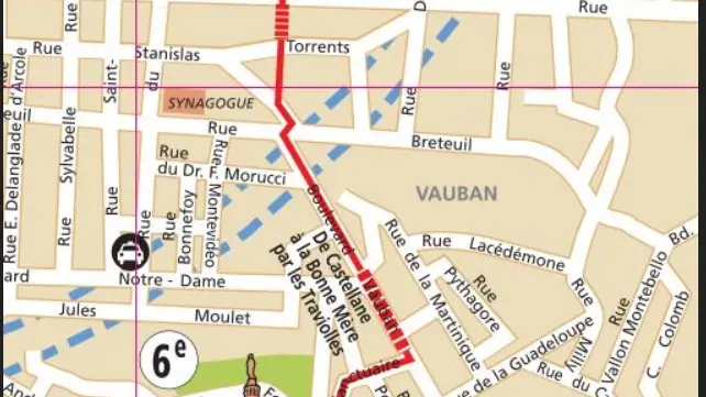 Parcours traviolles Vauban