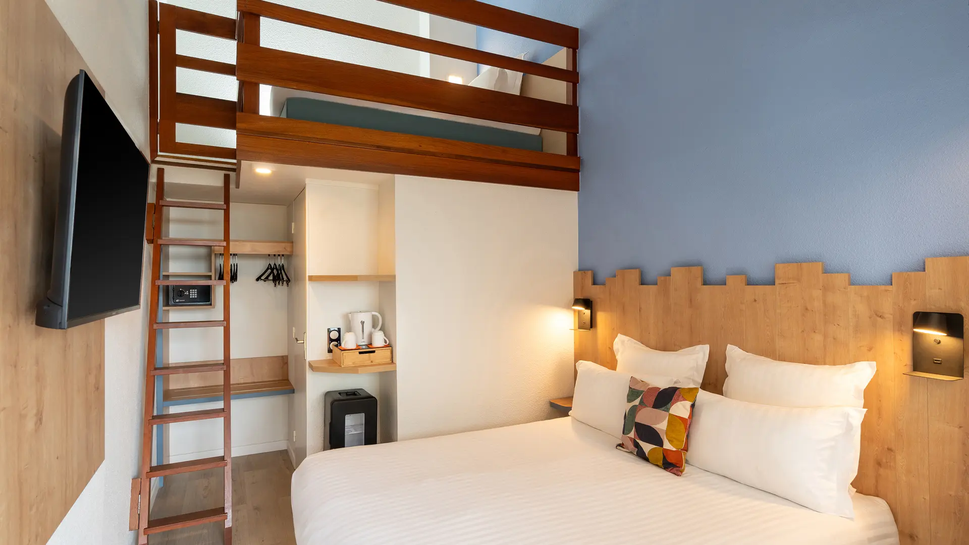 Chambre de l'hôtel Belvédère Cannes Mougins