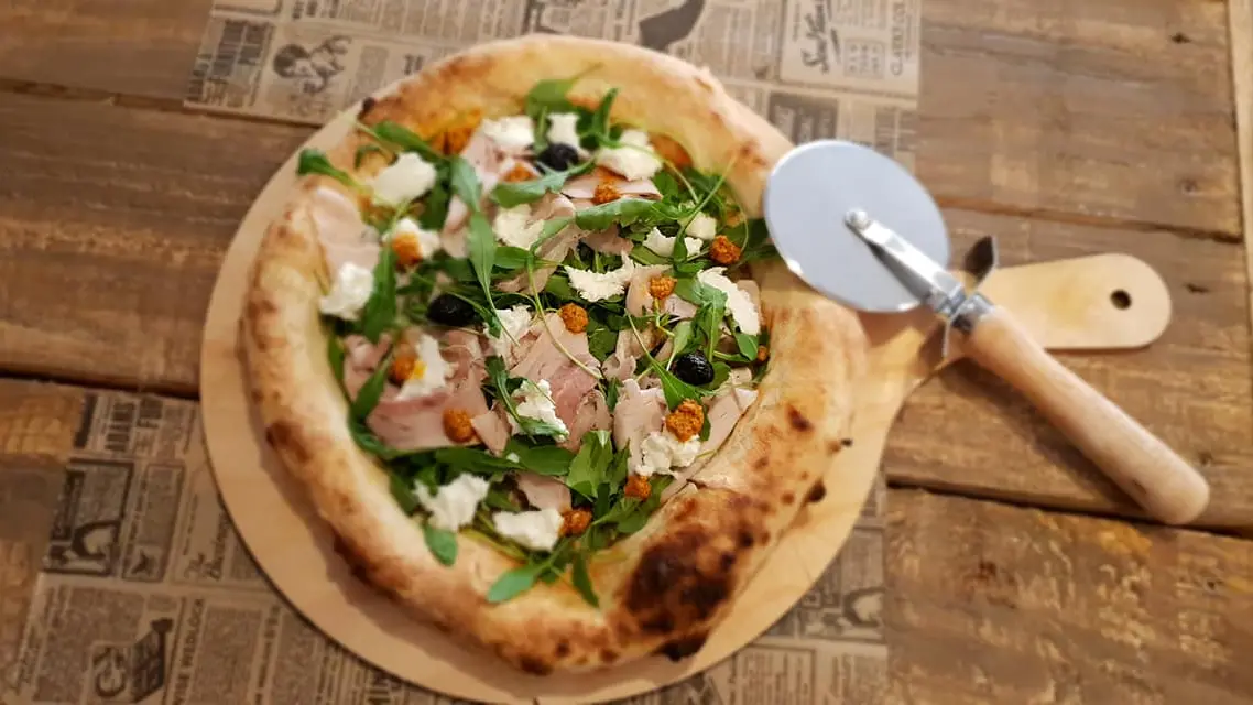 Présentation de pizza