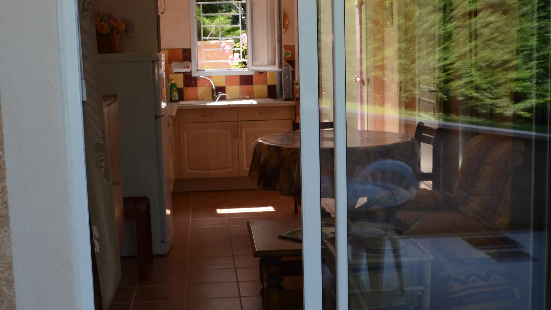 Gîte Blanchelys terrasse