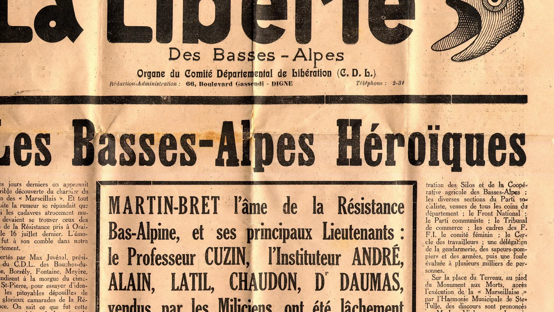 Article de presse la Liberté