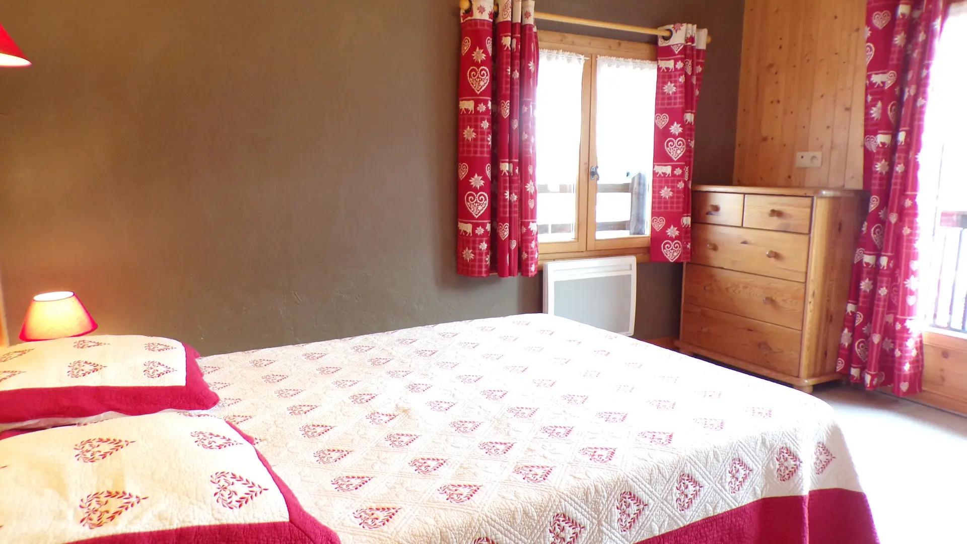 Chambre lit double