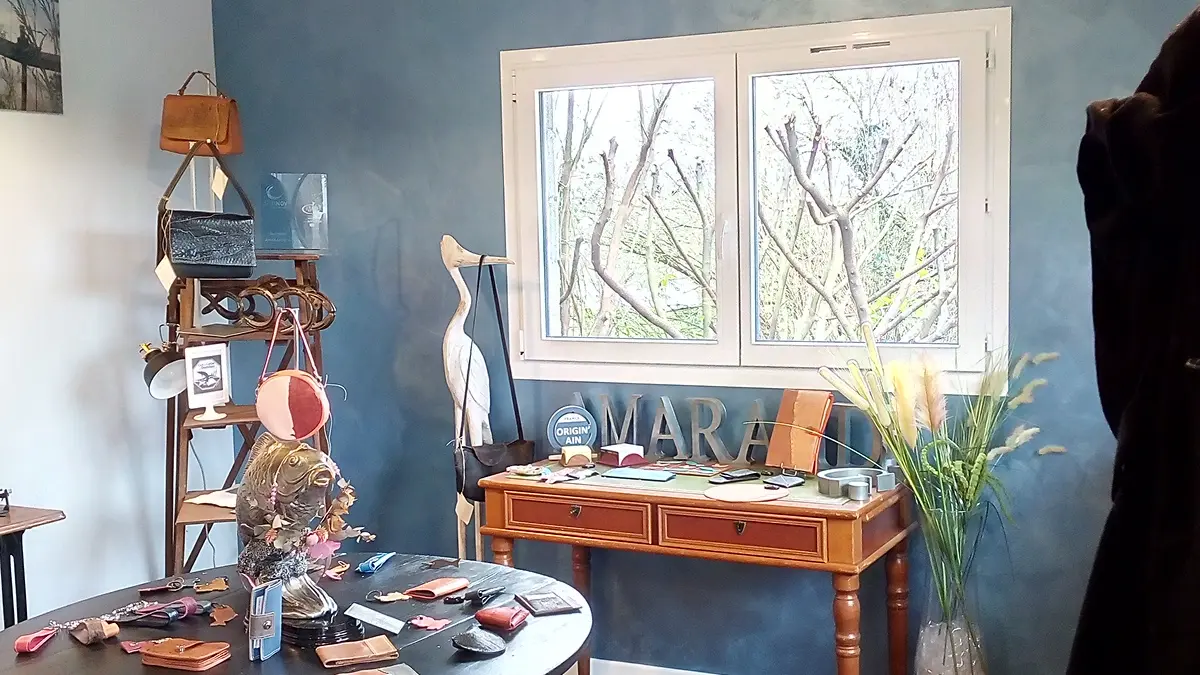Atelier Amarande cuir de carpe