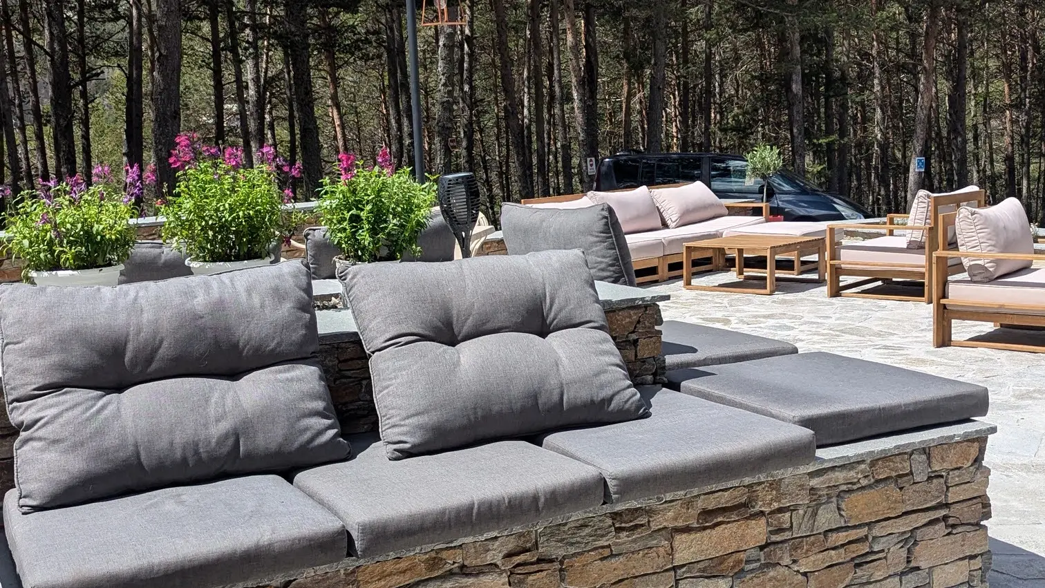 Terrasse Lounge été