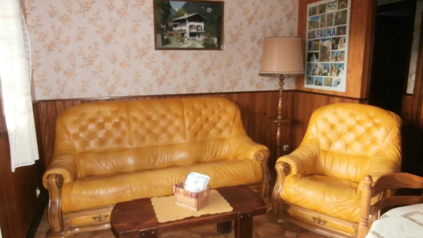 Gîte Lou Poumeiras - Espace-salon - Saint-Martin-Vésubie - Gîtes de France Alpes-Maritimes