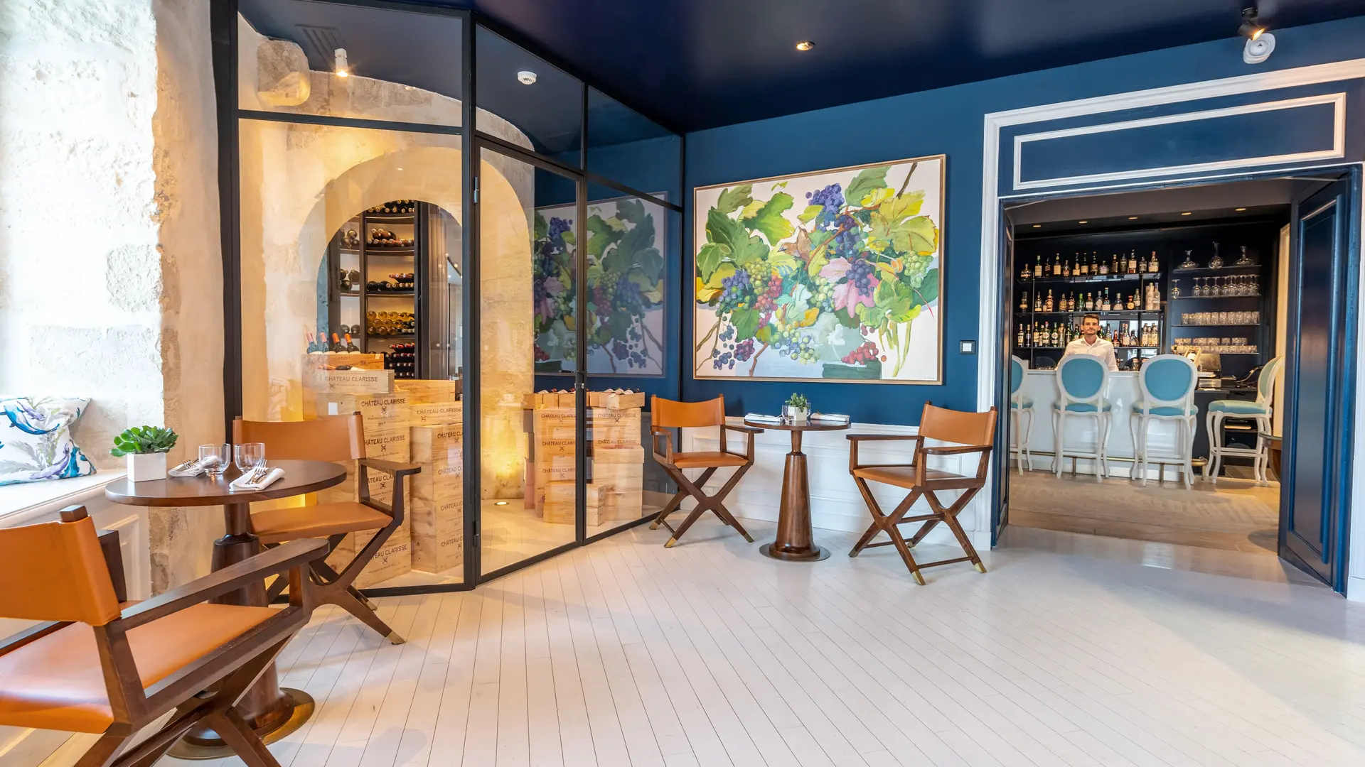 Château Clarisse Cellar