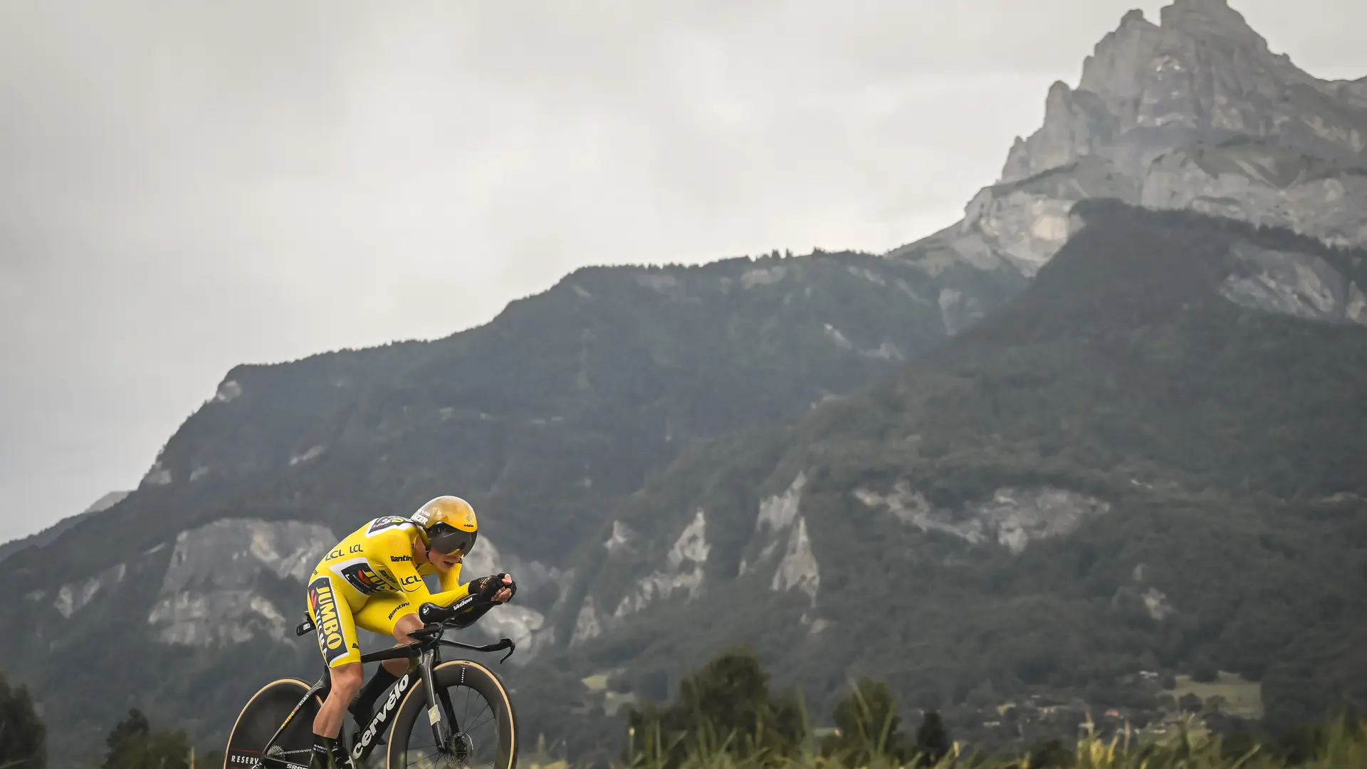 Jonas Vingegaard à Passy