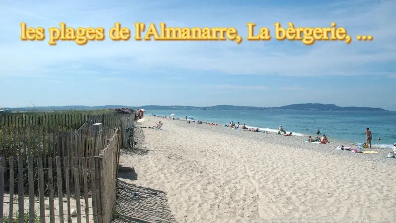 Several beaches nearby