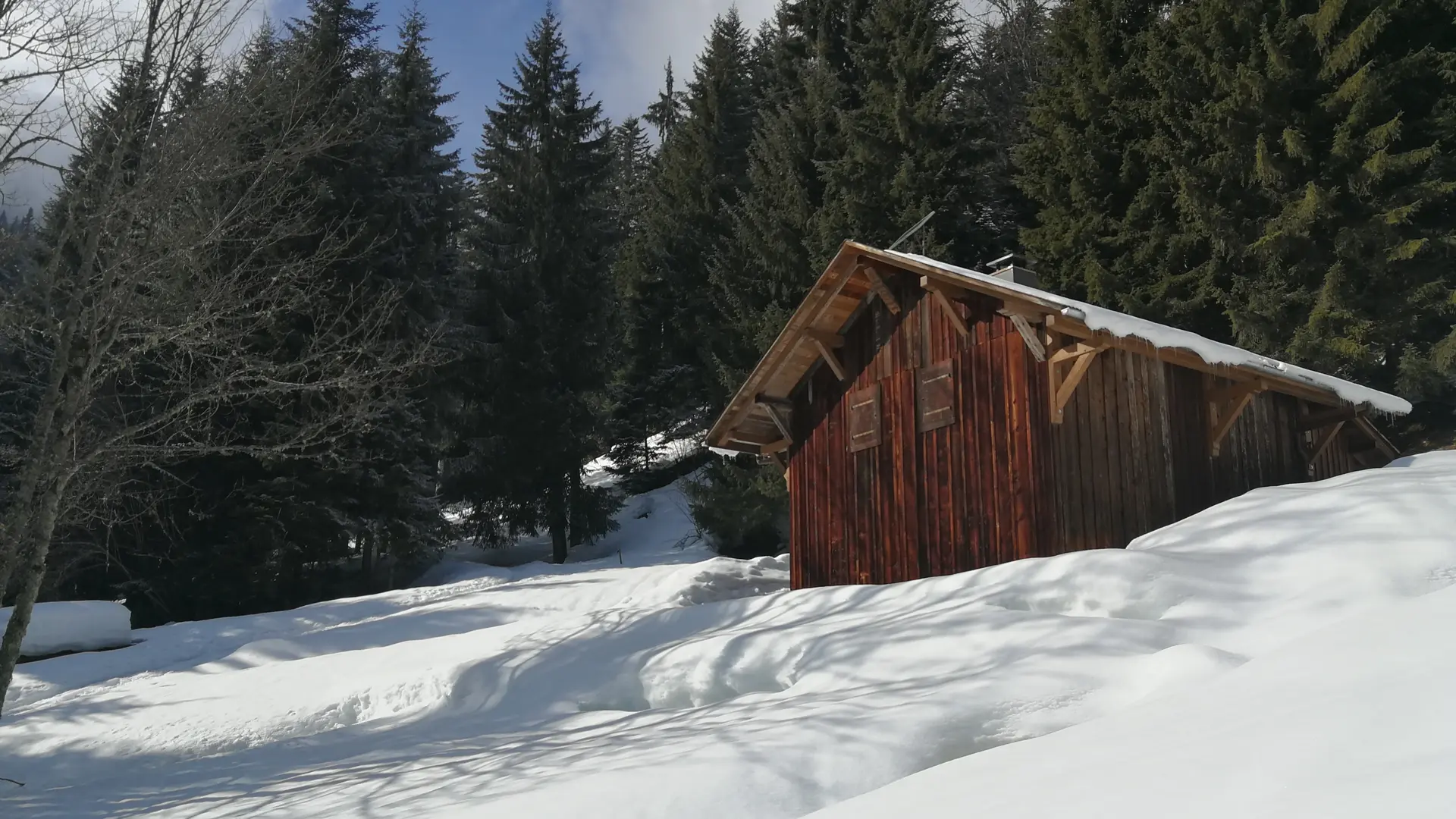 Chalet sur le chemin des Sions
