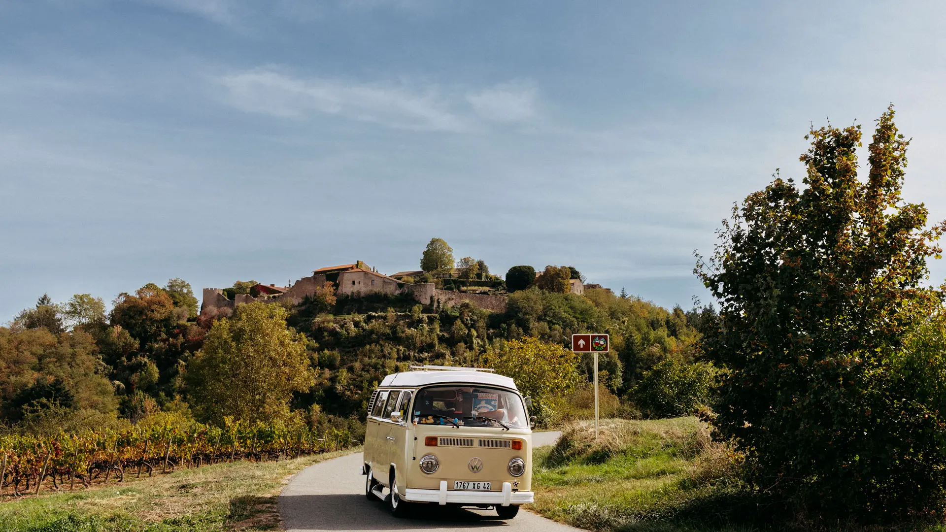 Vanlife au cœur de la Côte Roannaise à Saint-Haon-le-Vieux