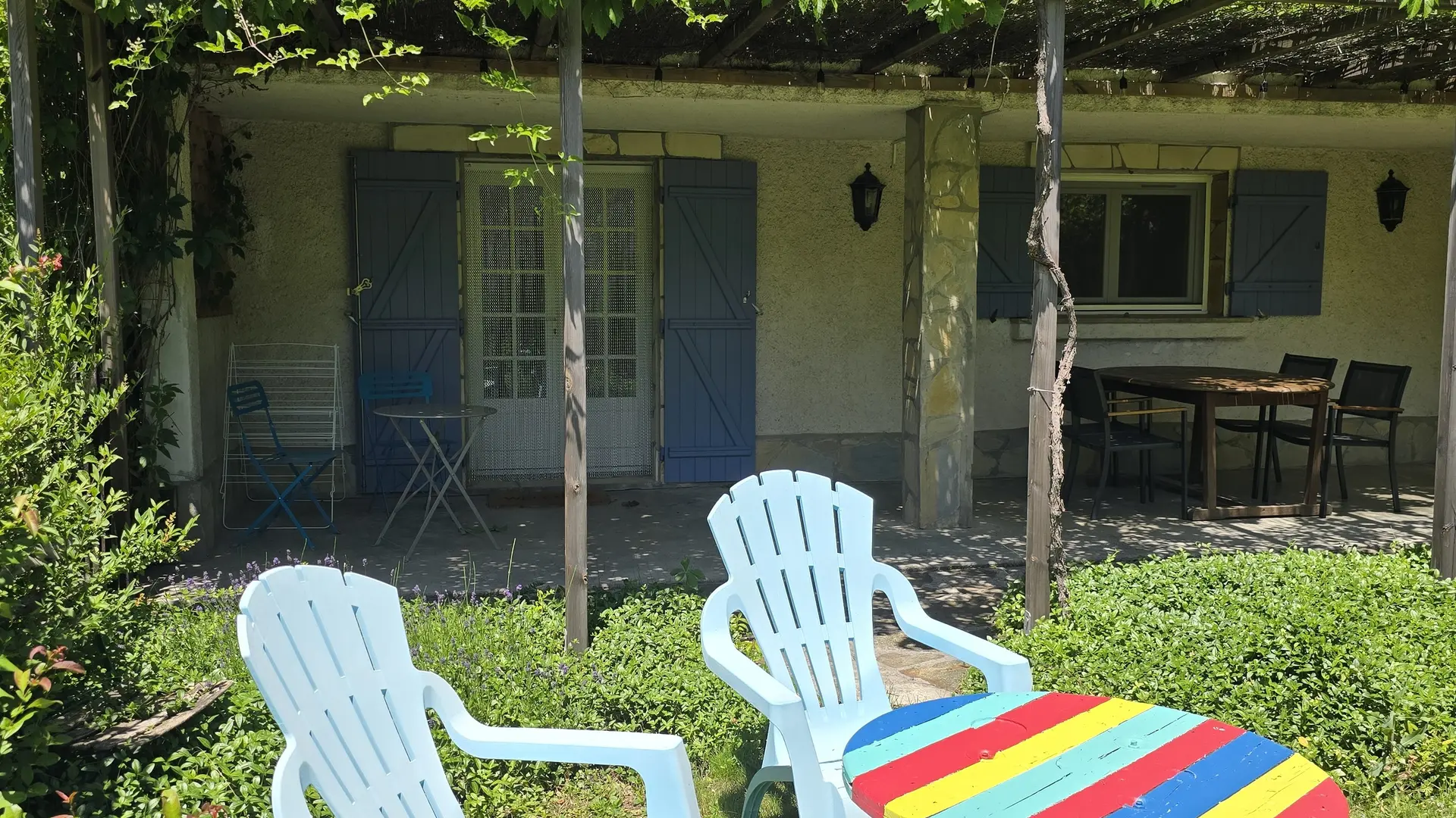Terrasse et jardin