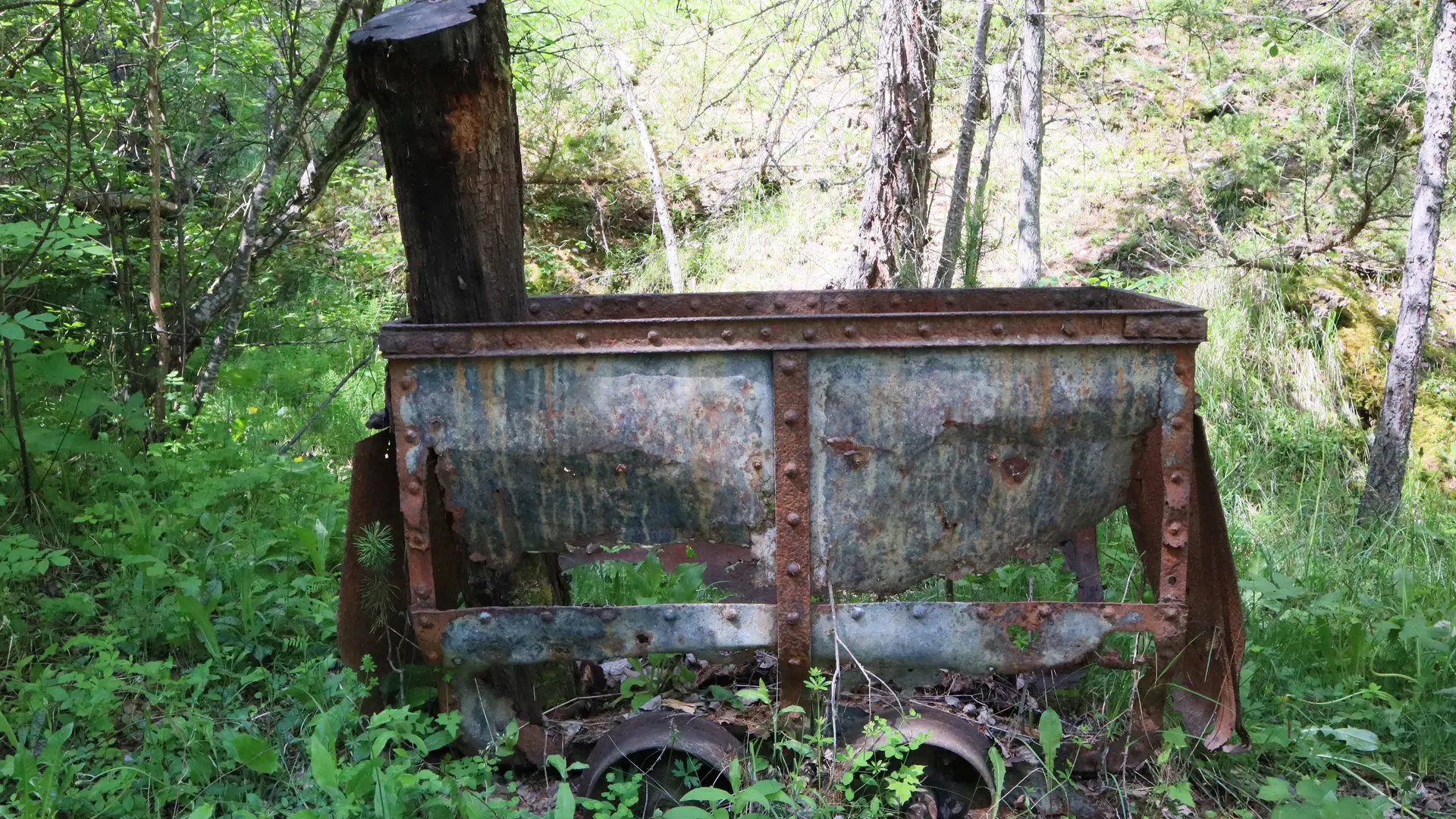 Mine de charbon - Mine de la Cabane à Villard-Saint-Pancrace