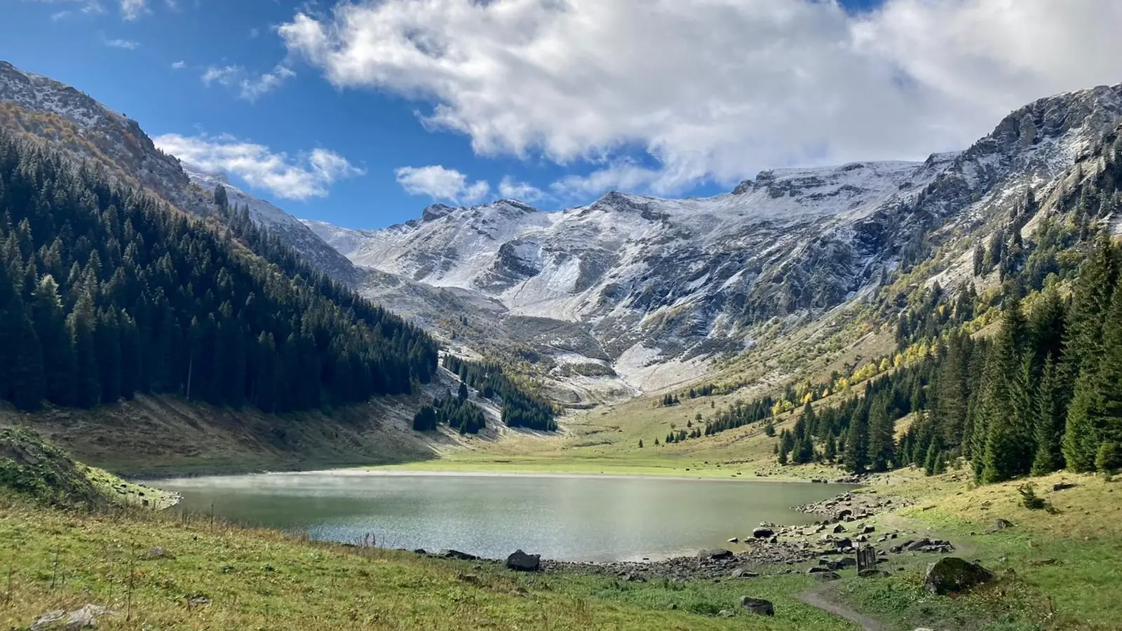 Vue du refuge
