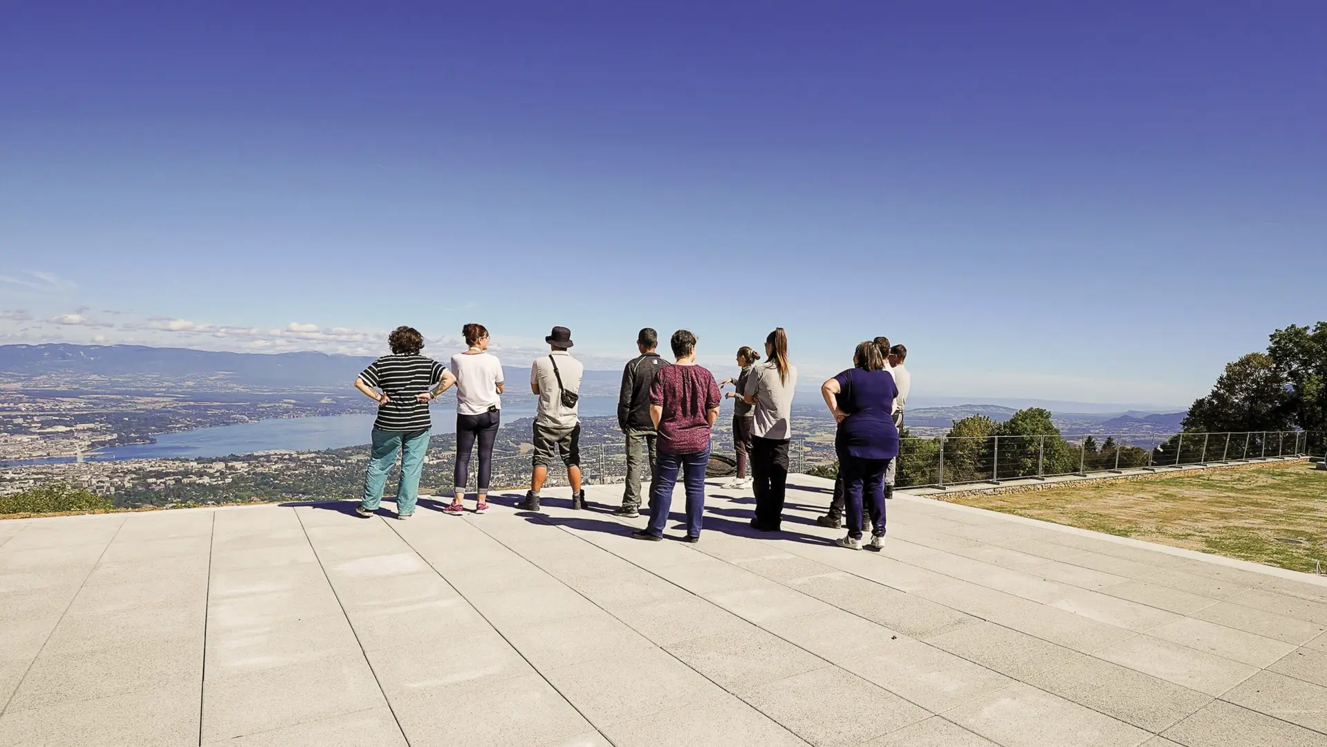 Vue panoramique depuis le téléphérique