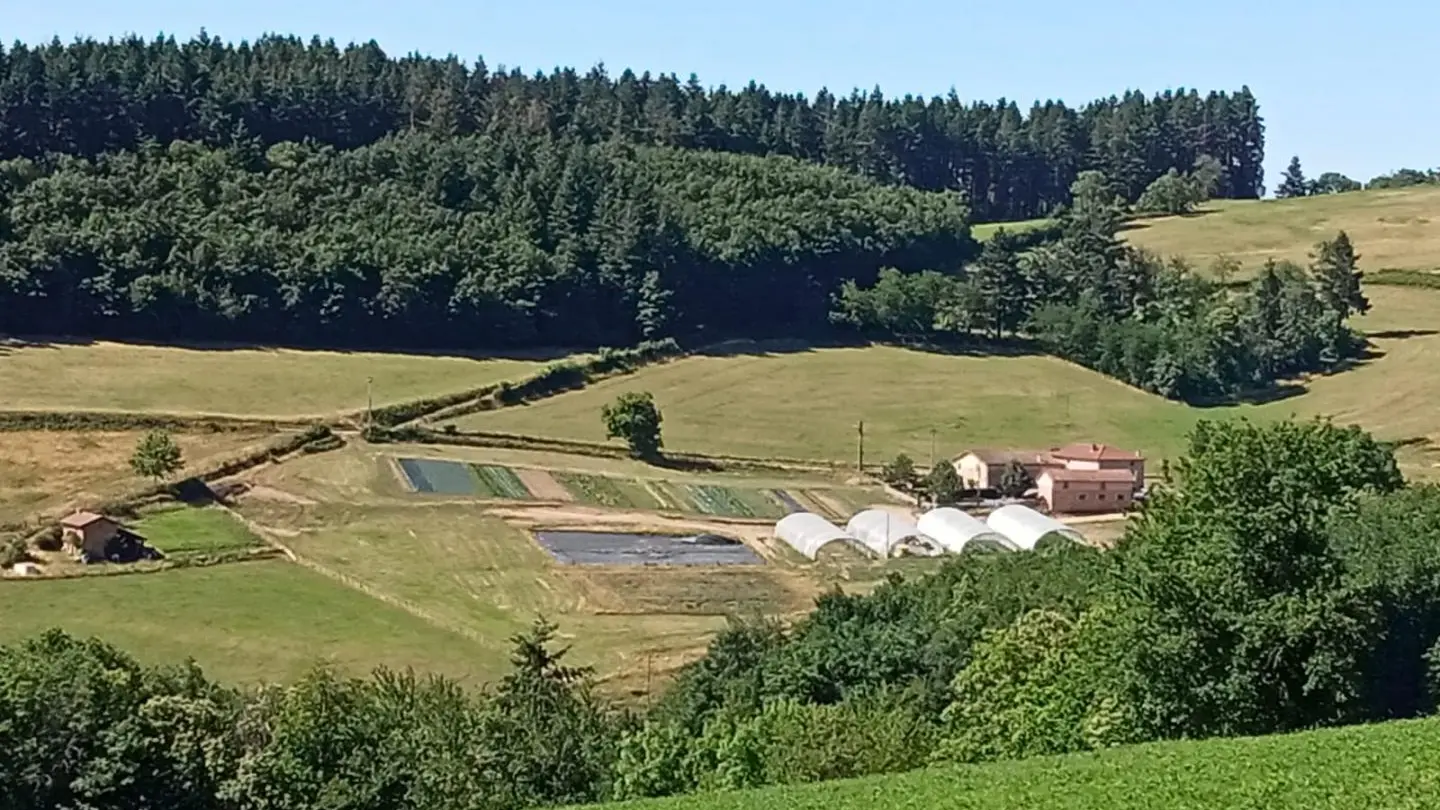 La clé des champs vue d'en haut