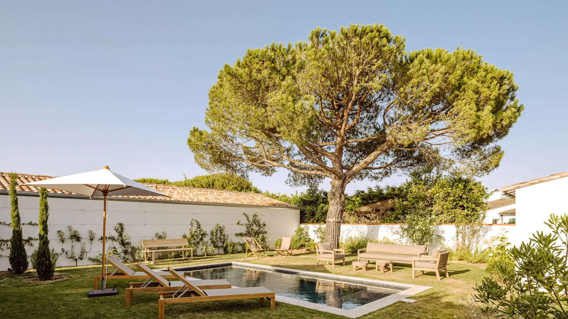 Garten + Swimmingpool