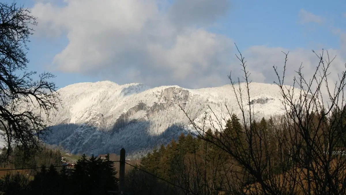 Vue depuis le balcon.