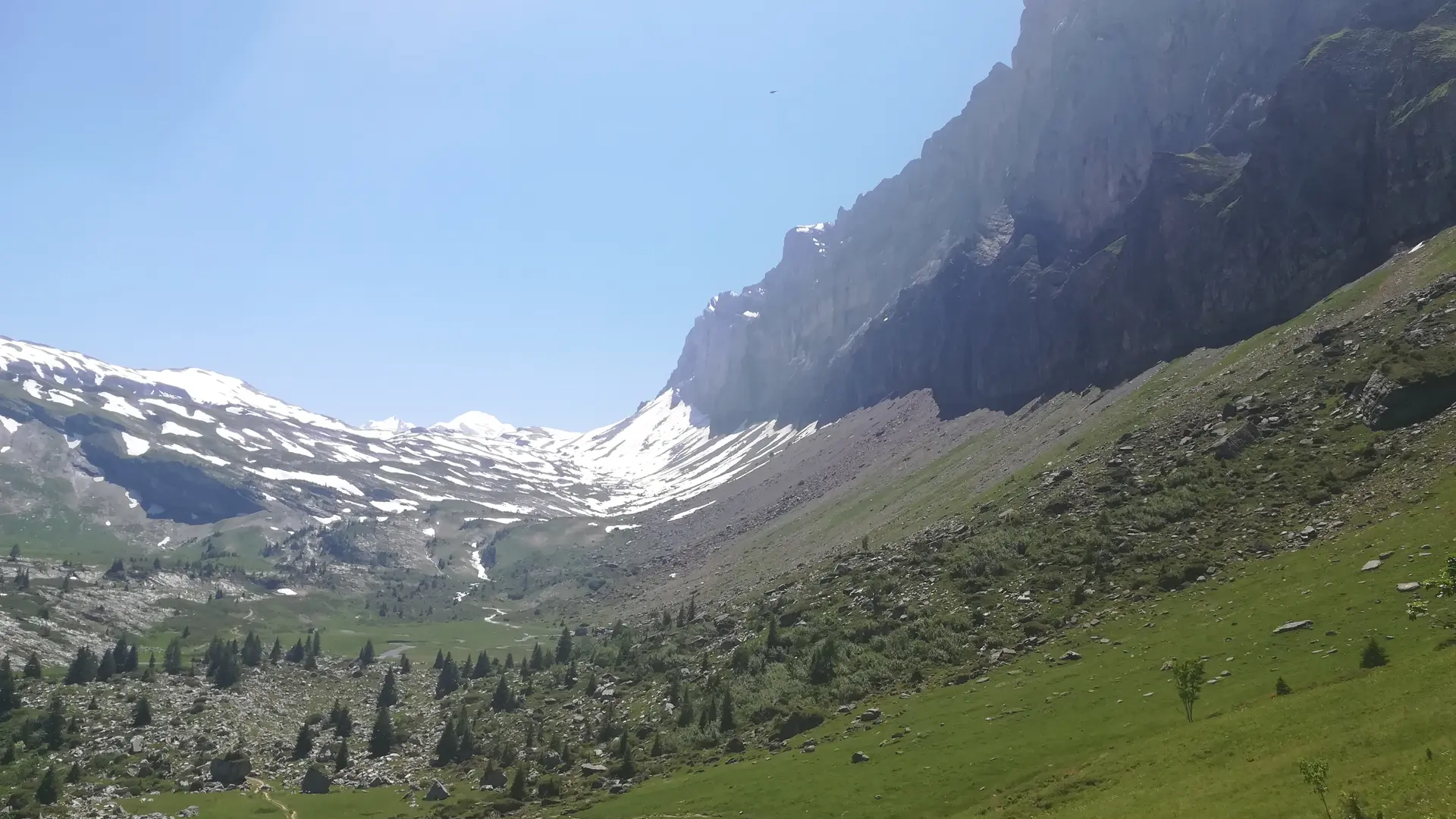 vue MB avant le rge d'Anterne