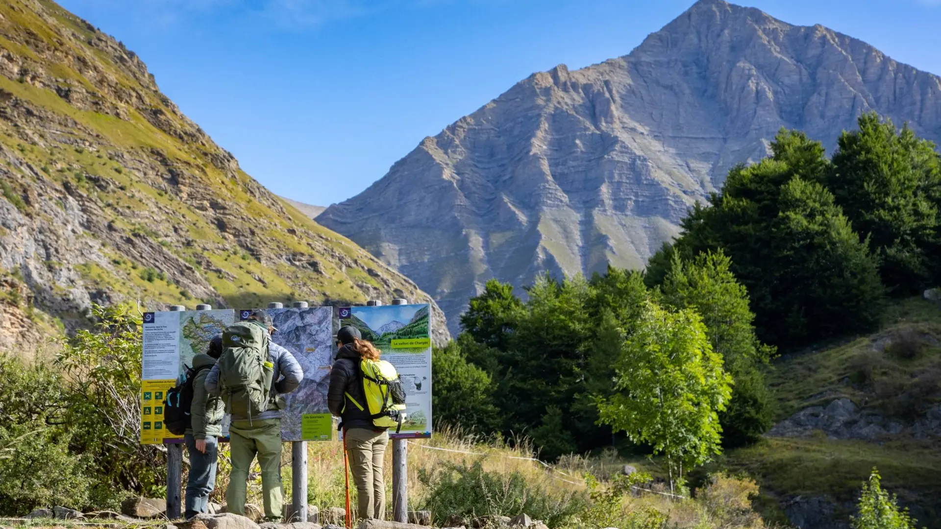 Panneaux d'informations du Parc aux Gourniers