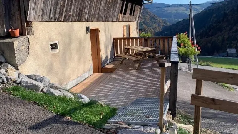 ACCES APPARTEMENT PAR LA TERRASSE PRIVATIVE
