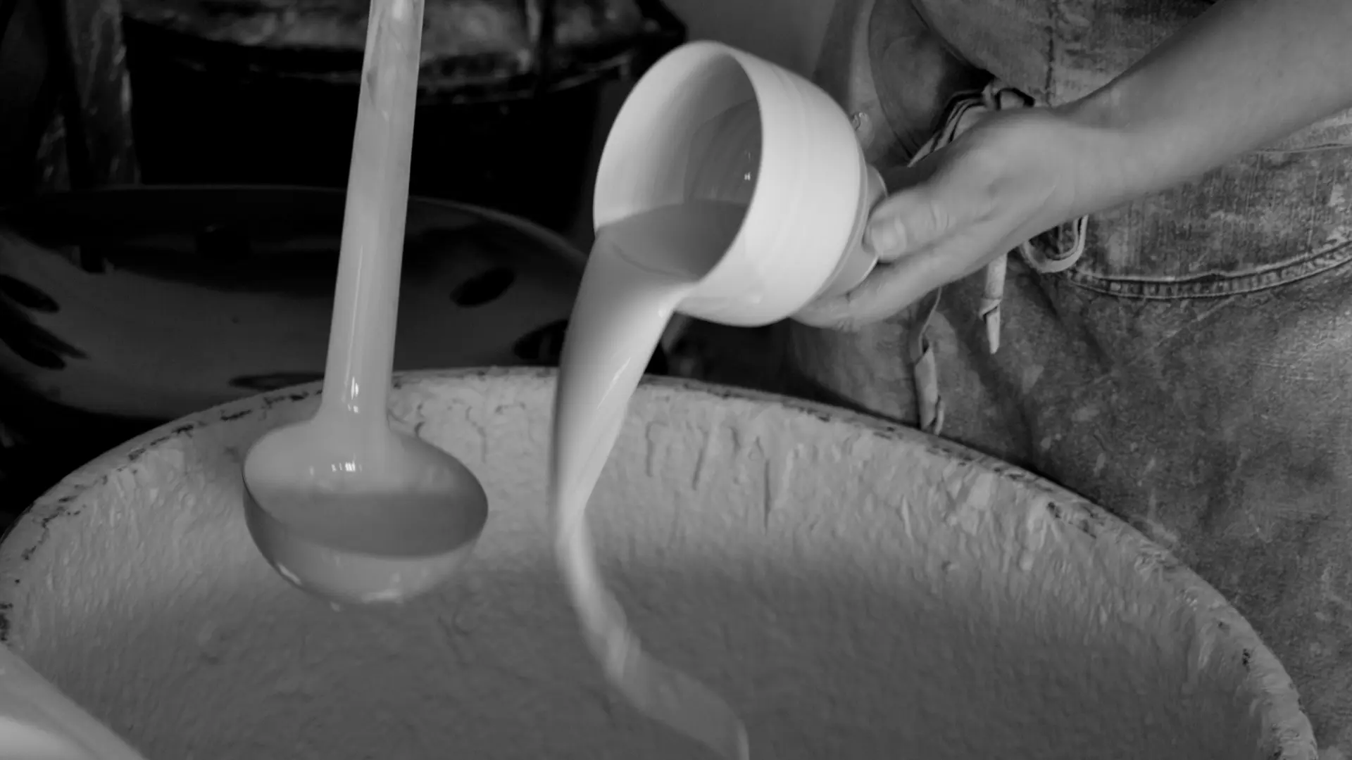 Tournage de la poterie