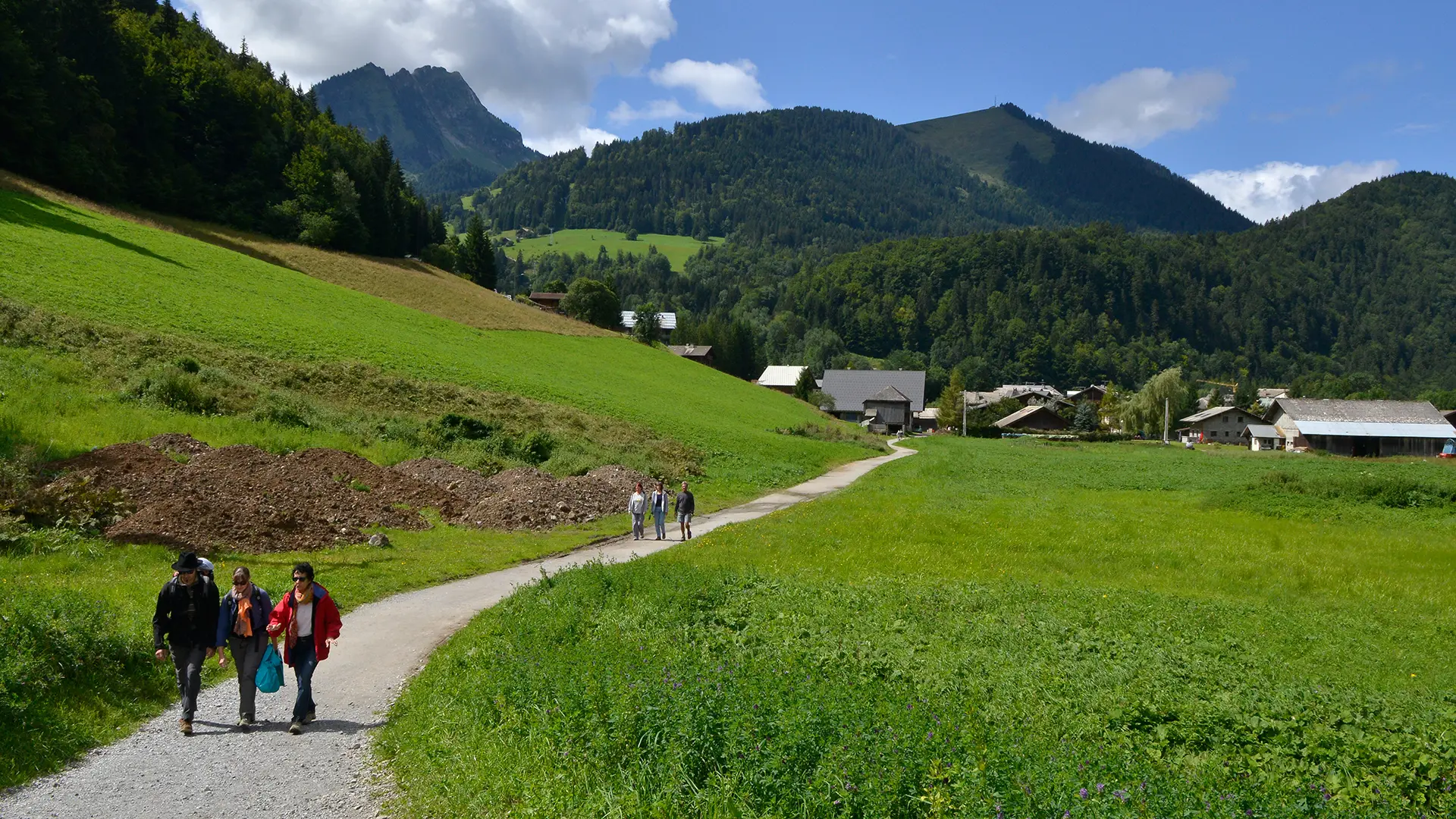 Sentier des bords de Dranse