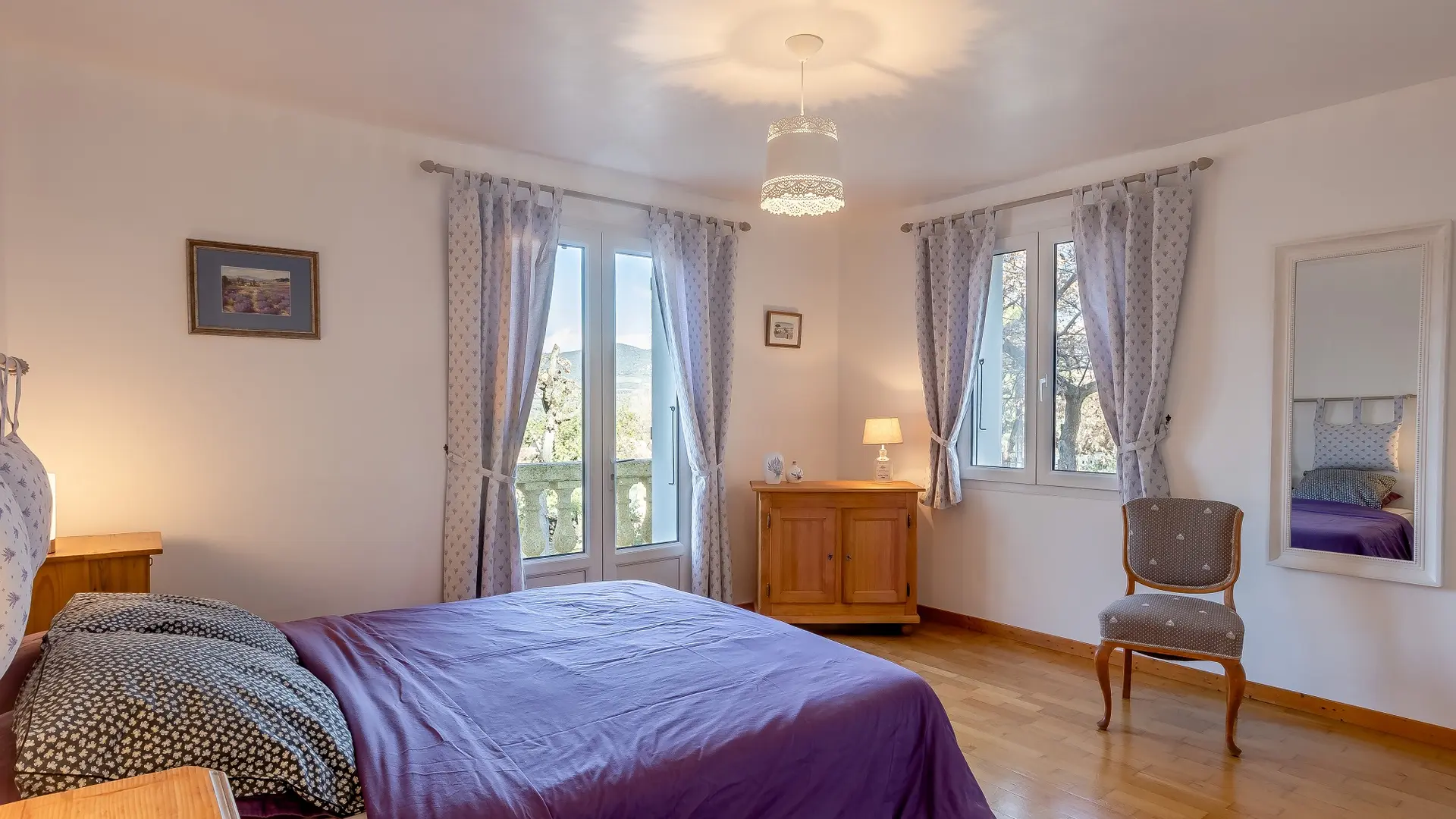 Gîte Les Lavandes chambre