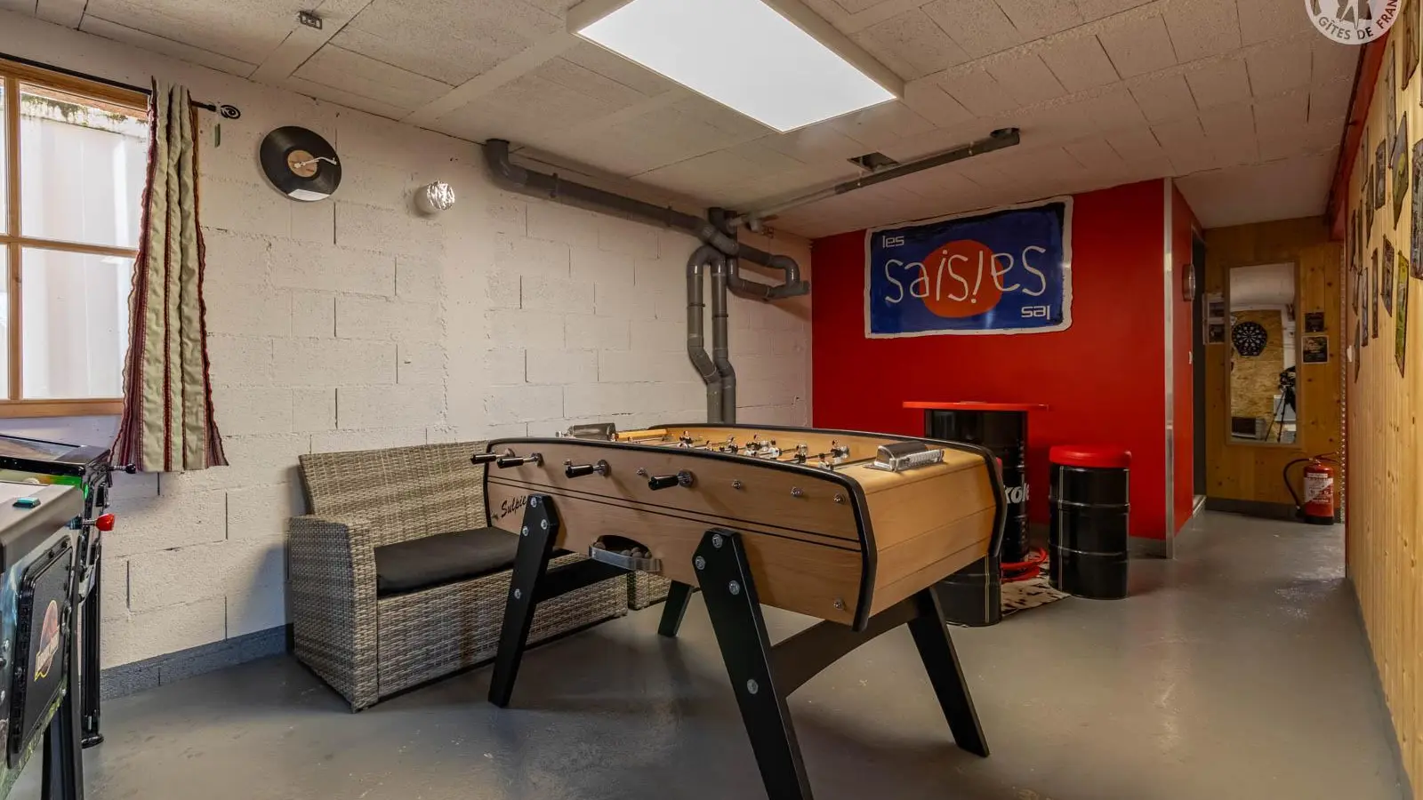 salle de jeux sous sol