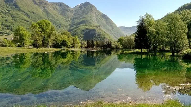 Le plan d'eau de Marlens
Marlens fishing lake