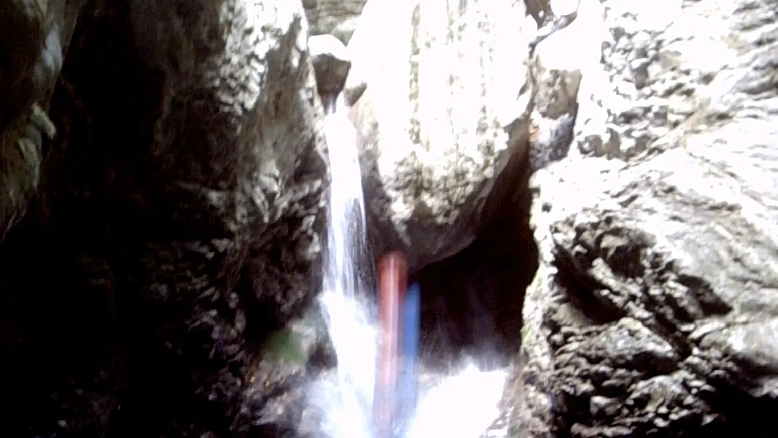 Dans les gorges de la Siagne